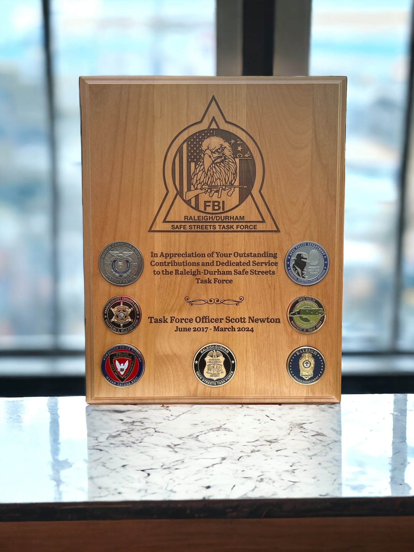 Engraved Plaque