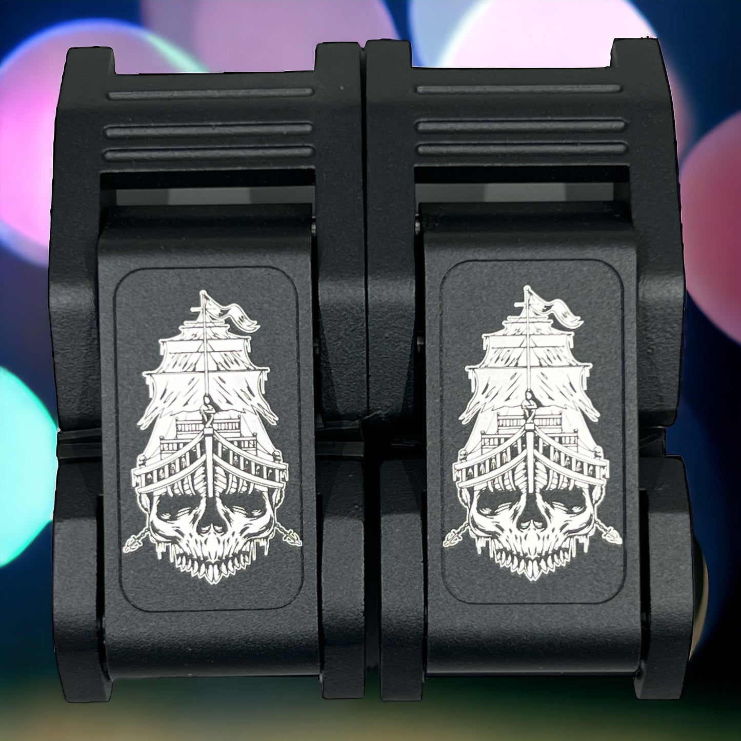 Pirate Skull Hood Latches