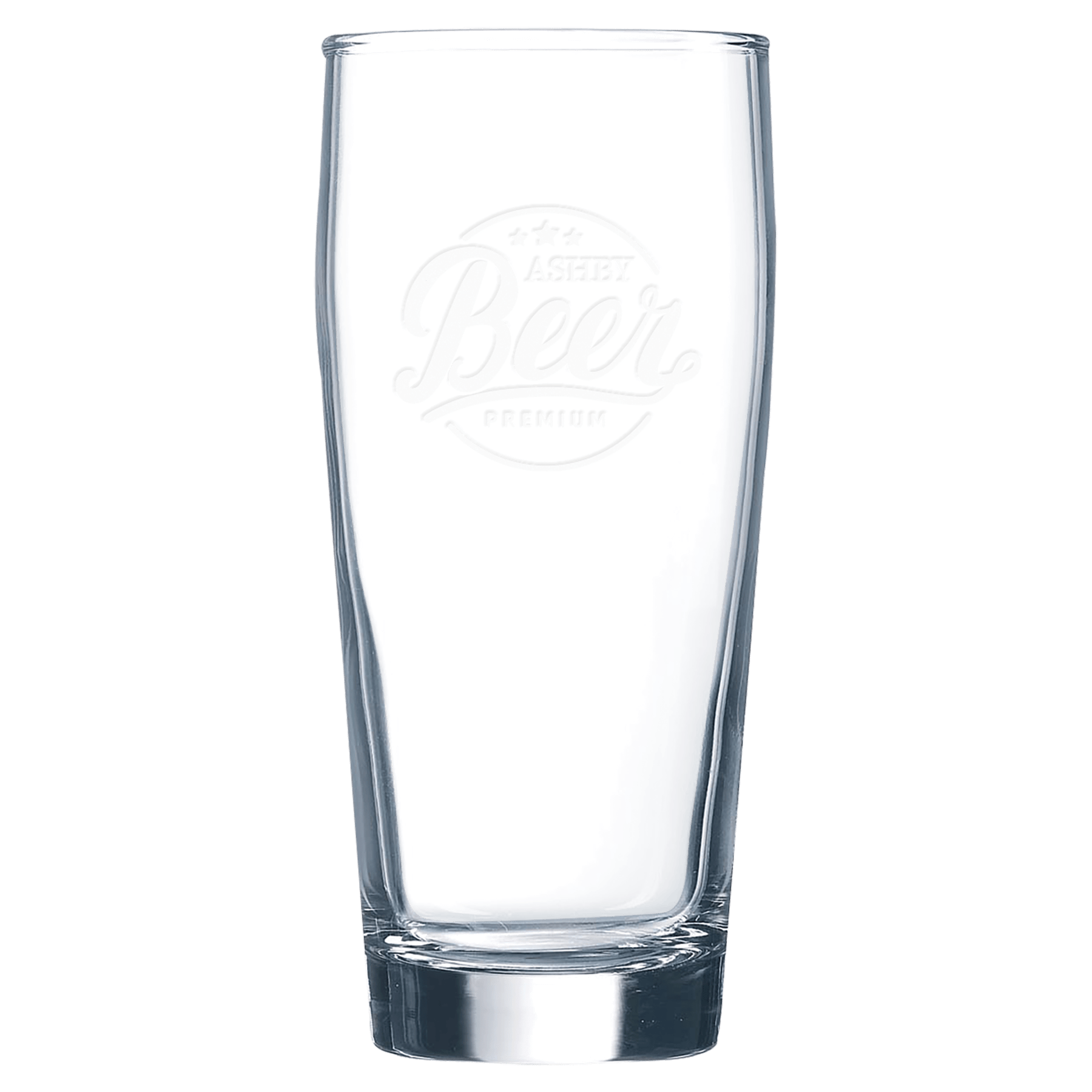 Engraved 16 oz. Personalized Drinking Glasses Bar Beer Drink Water