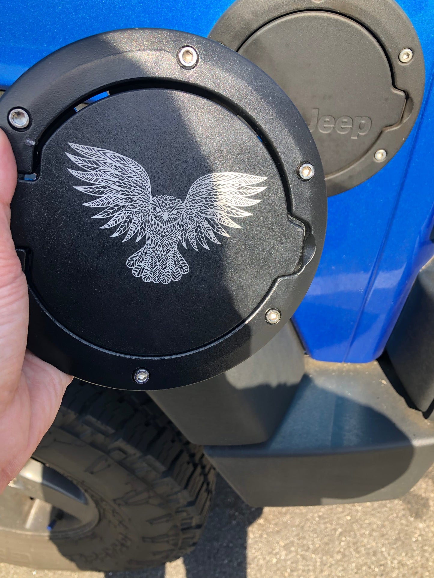 Personalized Fuel Cover For Jeep