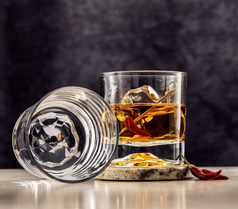 10 oz Old Fashioned Tumblers - Personalized (Set of 4)