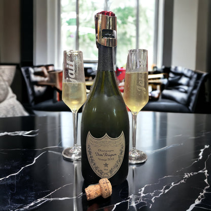 Personalized Champagne Glasses - Set of 4