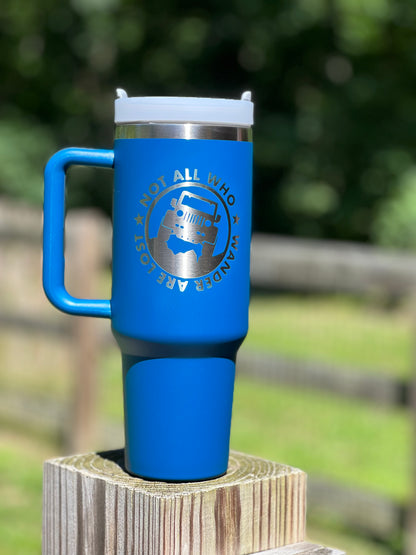 40oz tumbler with lid