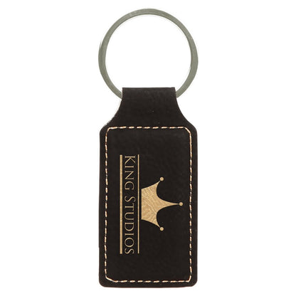 Personalized Leather Keychain