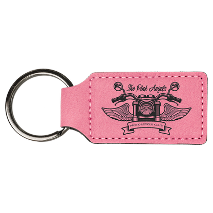 Personalized Leather Keychain