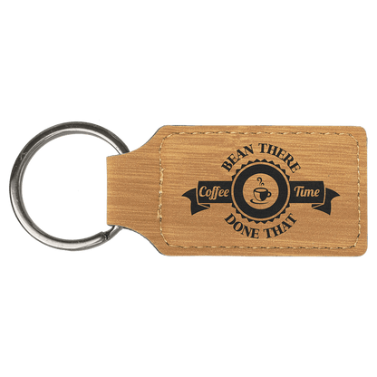 Personalized Leather Keychain