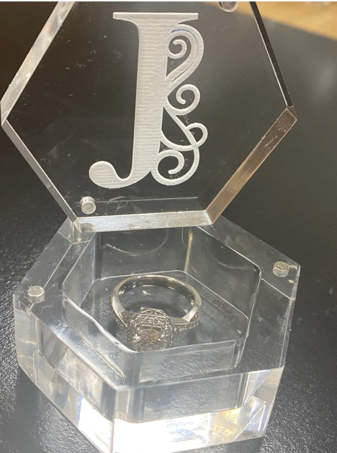 Bridal Ring Display Box