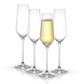 Personalized Champagne Glasses - Set of 4