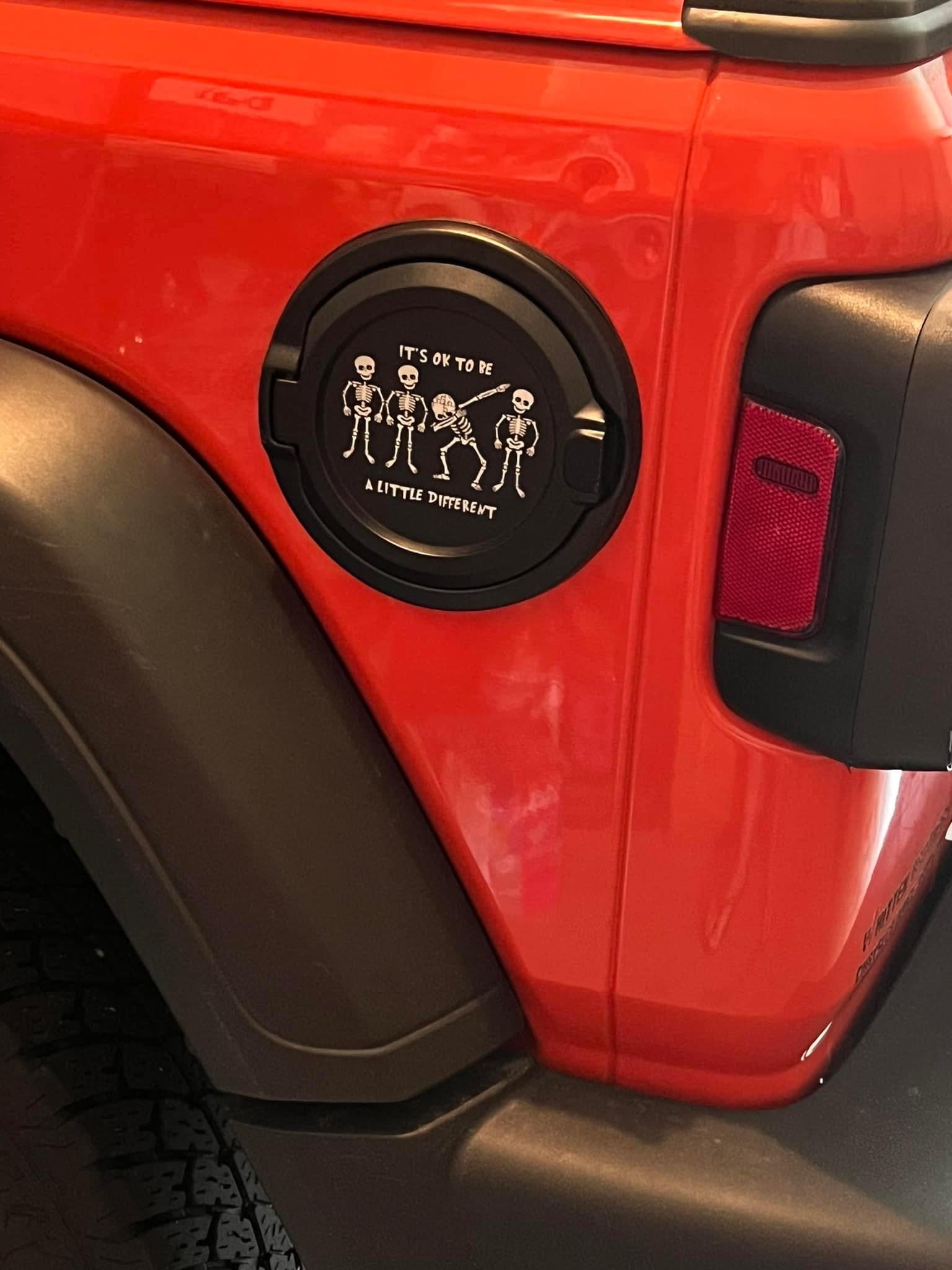 Personalized Fuel Cover For Jeep