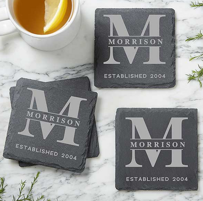 Personalized Coasters - set of 4